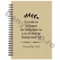 Agenda + planner, Increde-te in Domnul!